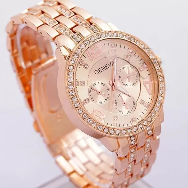 Geneva Ladies Fashion Casual Elegant Watch