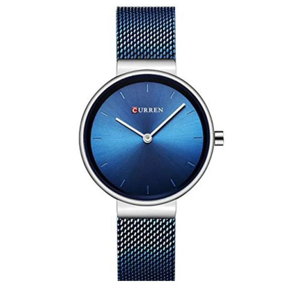 Curren Girls Ladies Fashion Watch Dark Blue