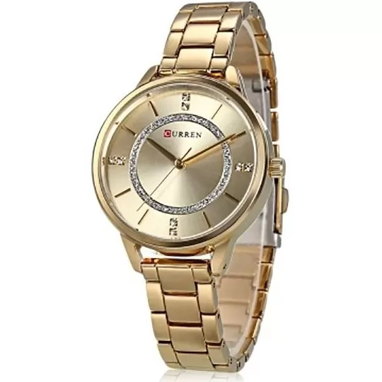 Curren Fashionable Elegant Stainless Steel Ladies Watch - image 3