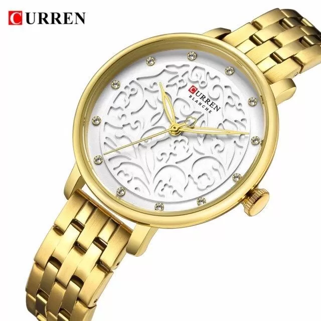 Curren Ladies Fashionable Elegant Gold Wrist Watch - image 3