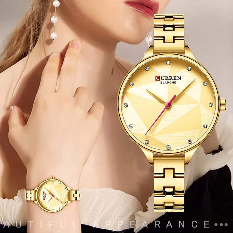 CURREN Ladies Watch Gold Casual Party Fashionable Elegent - image 2