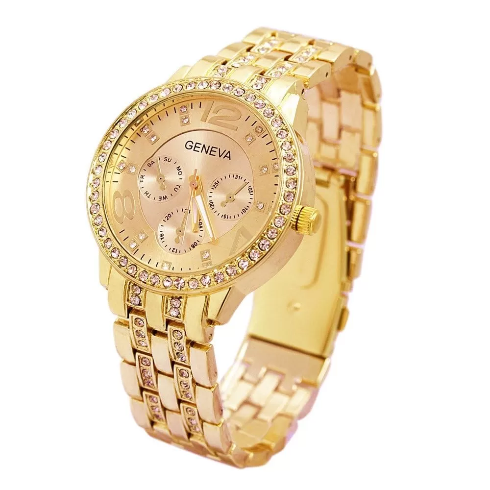 Geneva Ladies Girls Fashion Party Elegant Casual Watch - image 1