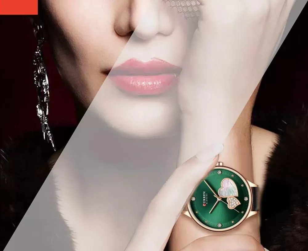 Curren Leather Strap Ladies Watch - image 2