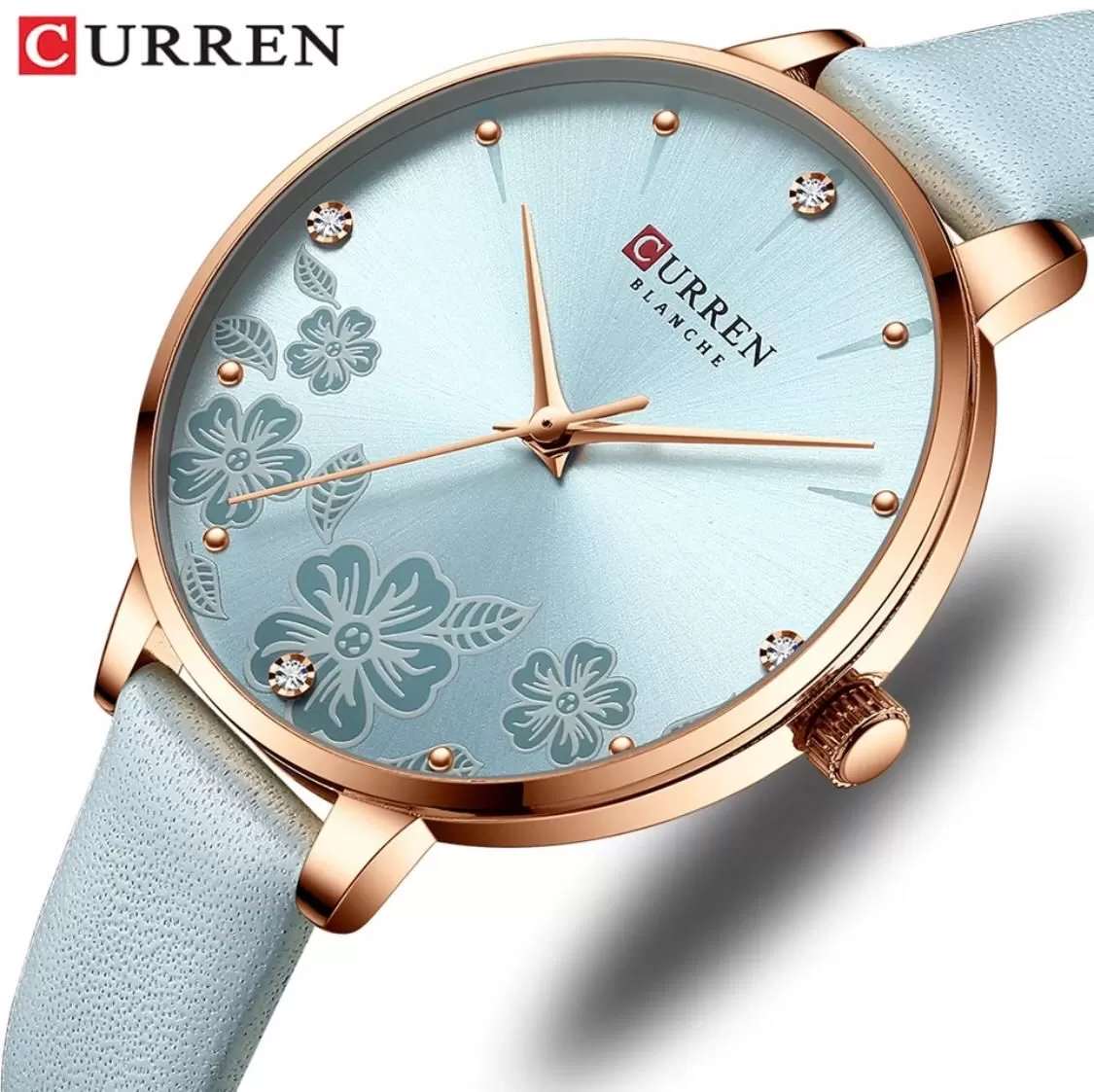 CURREN Blue Ladies Watches Fashion - image 2