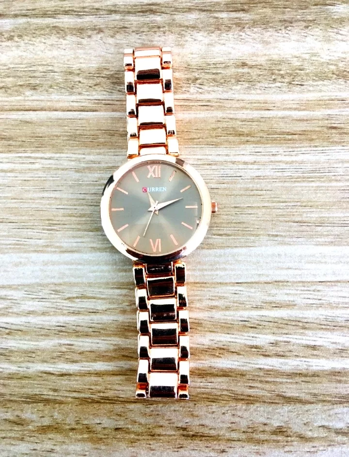 Curren Diorr Rose Gold Ladies Fashion Watch - image 1