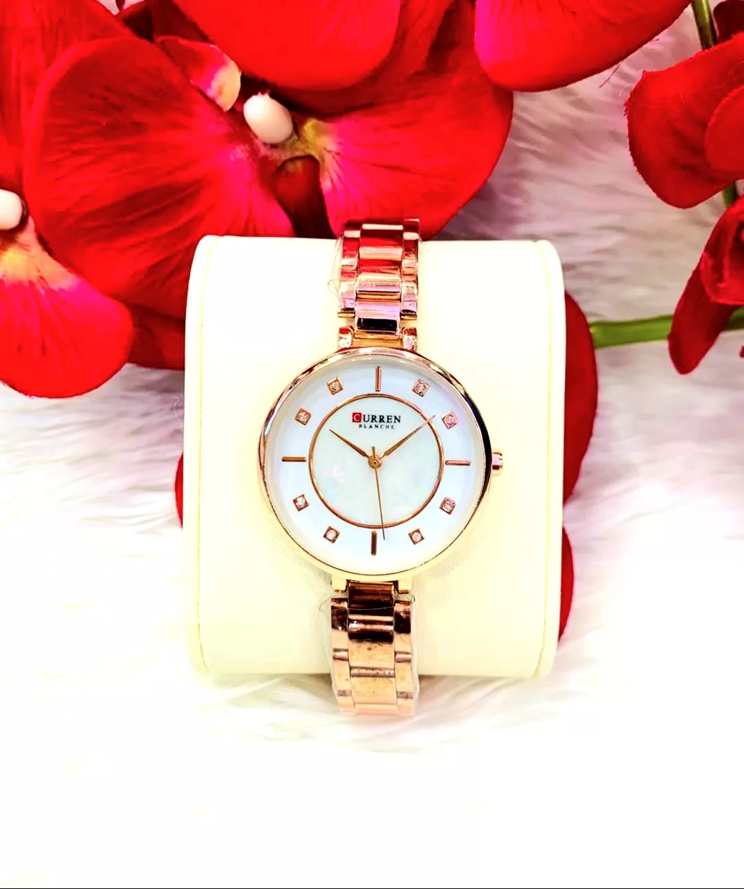 Curren Meshor Rosegold Casual Analog Quartz Watch - image 2