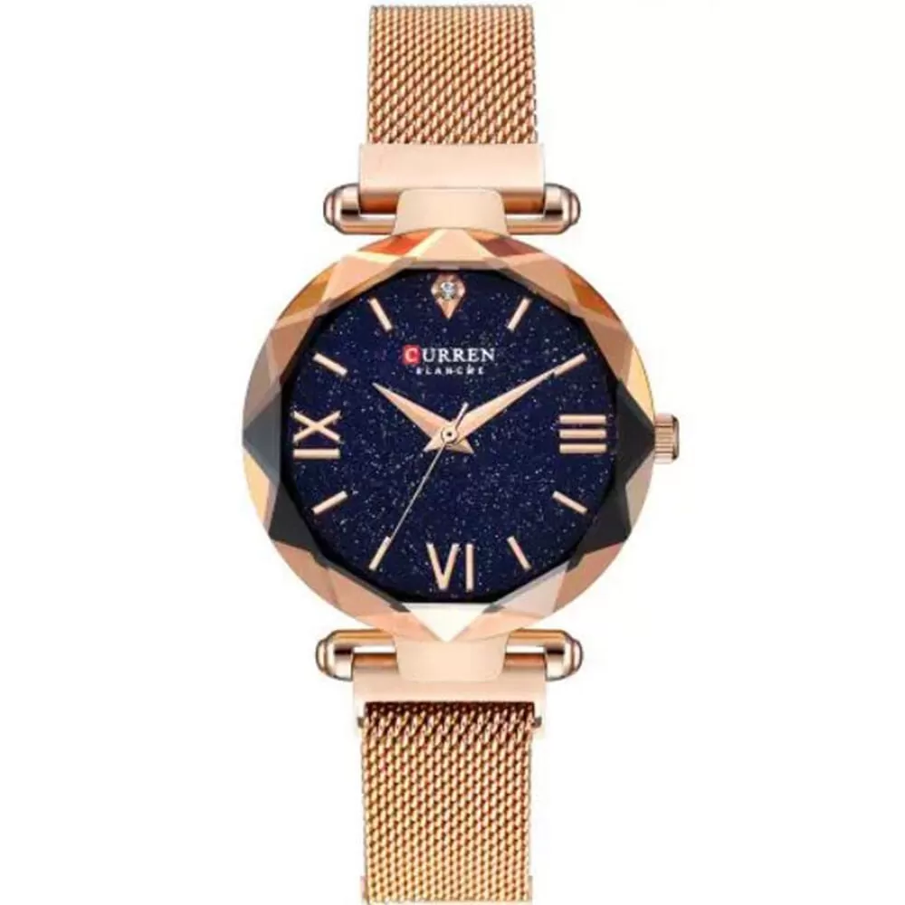Curren Star Sky Rose Gold Girls Fashion Watch - image 2