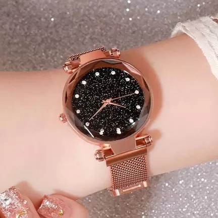 Curren Starry Sky Ladies Magnet Stripe Watch
