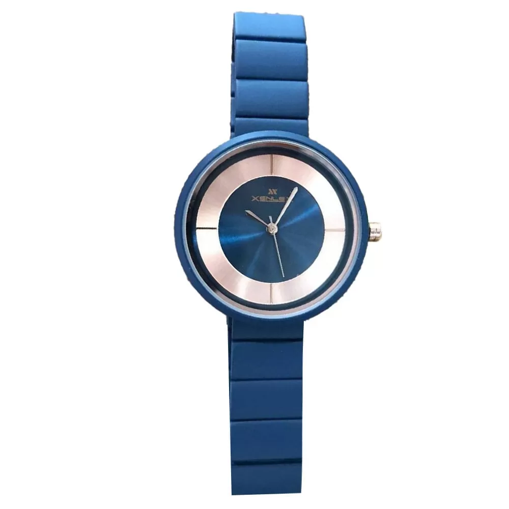 XENLEX Ladies Girls Casual Analog Quartz Watch Royal Blue - image 2