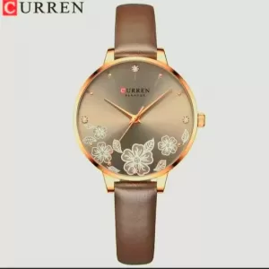 CURREN Blue Ladies Watch Fashion Leather Wrist