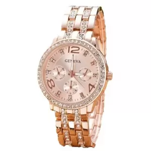 Geneva Ladies Girls Casual Analog Quartz Watch