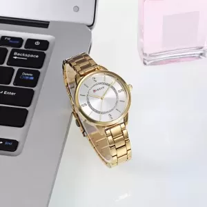 Curren Fashionable Elegant Stainless Steel Ladies Watch