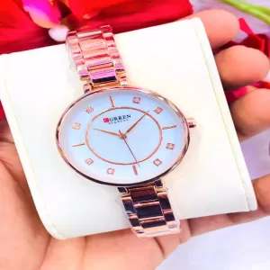 Curren Meshor Rosegold Casual Analog Quartz Watch