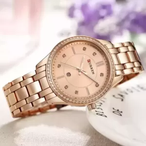 Curren Ladies Rose Gold Fashion Watch