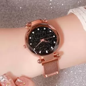 Curren Starry Sky Ladies Magnet Stripe Watch