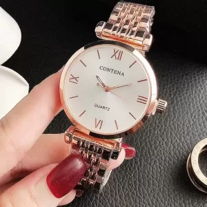 OLEVS Ladies Rosegold Analog Quartz Watch