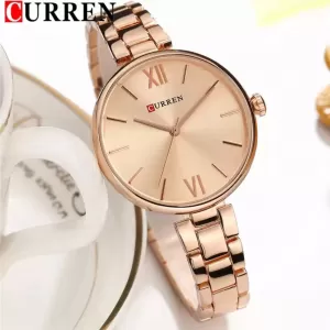 CURREN Rosegold Ladies Fashion Watch