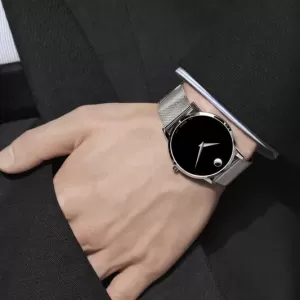 Curren Magnet Stripe Watch Silver Starry Sky