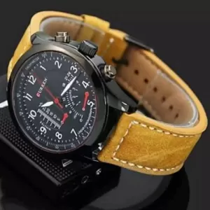 CURREN Denim Elegant Luxury Men Watch