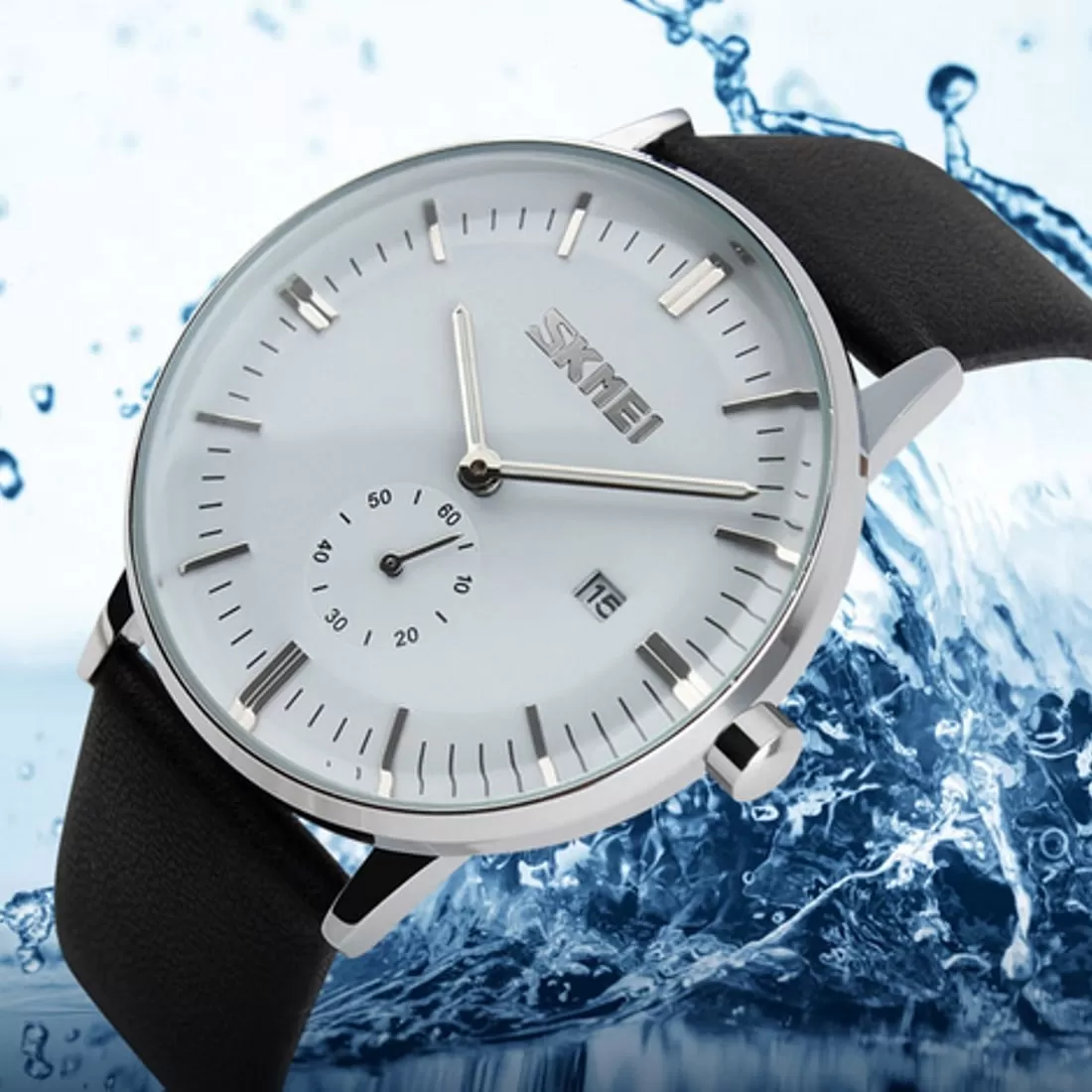 SKMEI Luxury Men Waterproof Quartz Watch - image 2