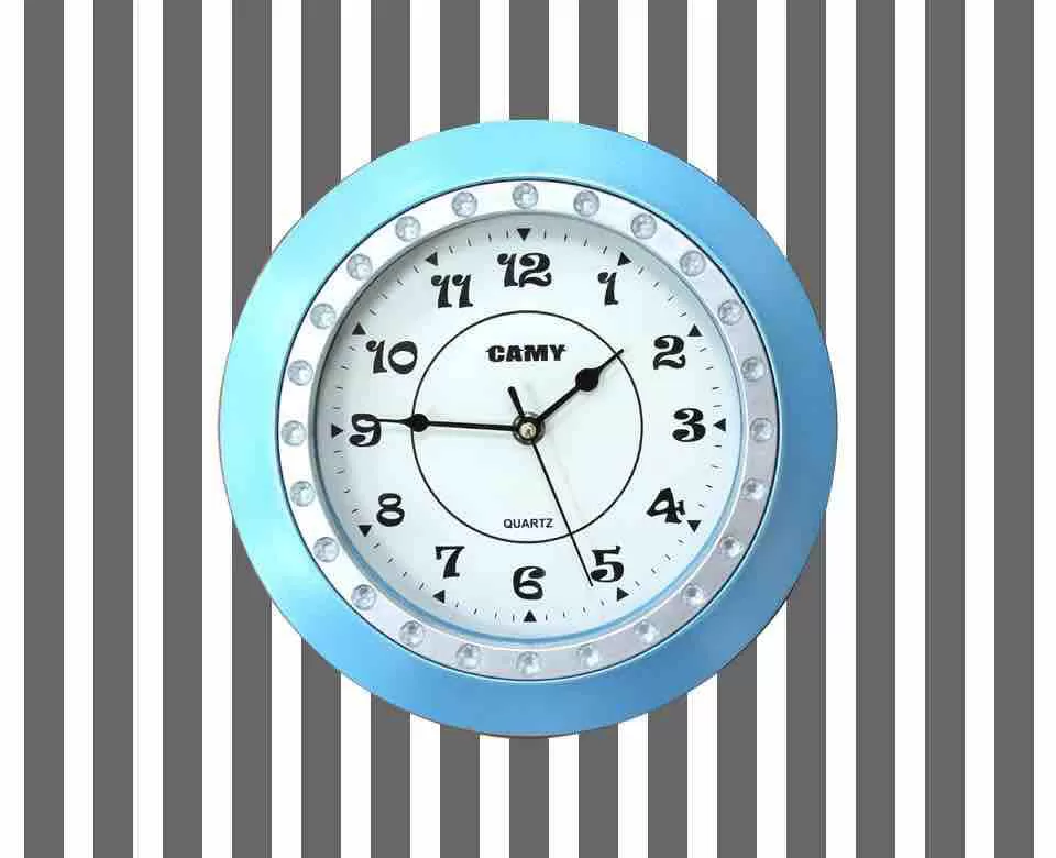 Blue Home Wall Clock
