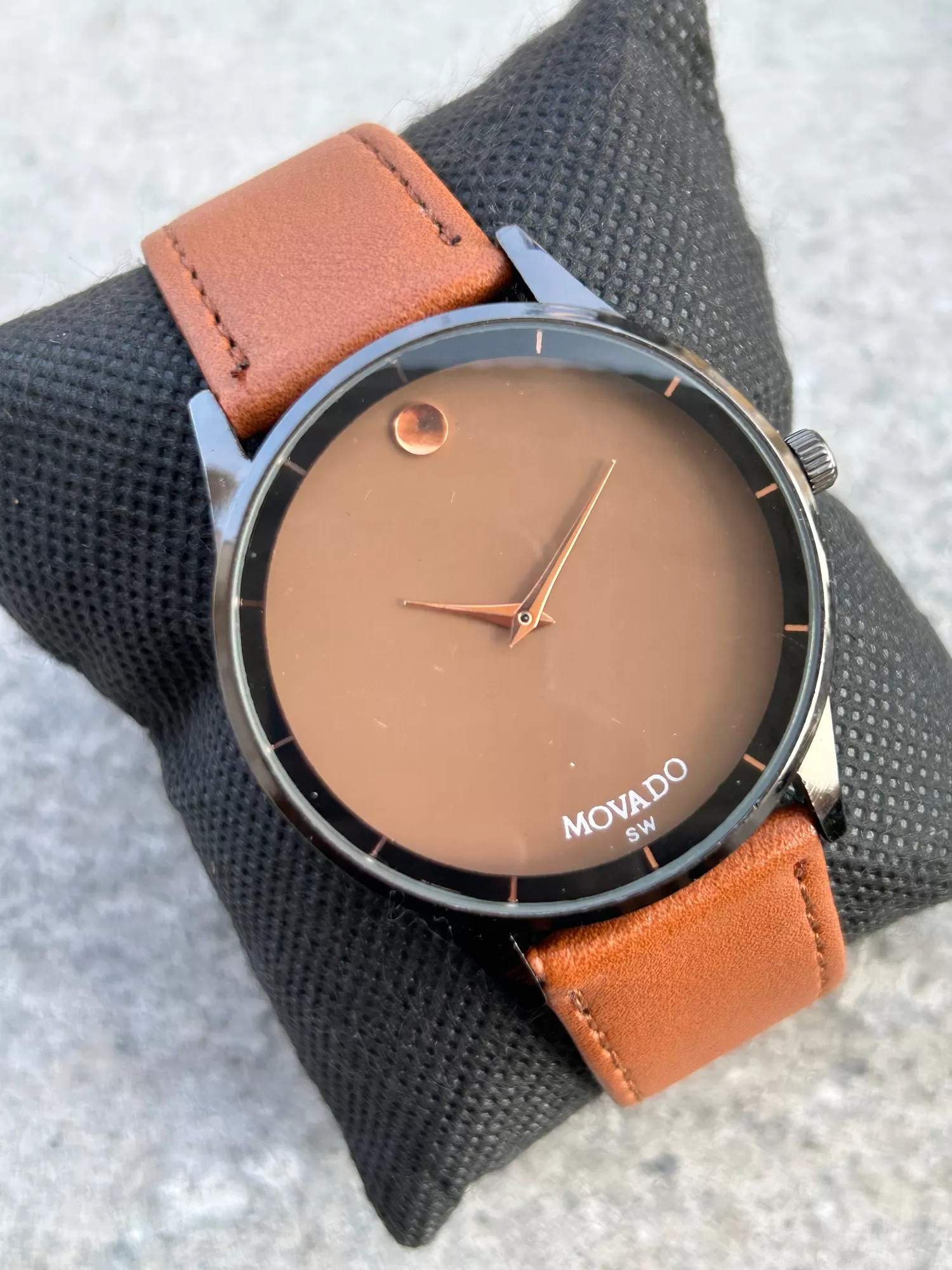 Movado Brown Mens Casual Watch