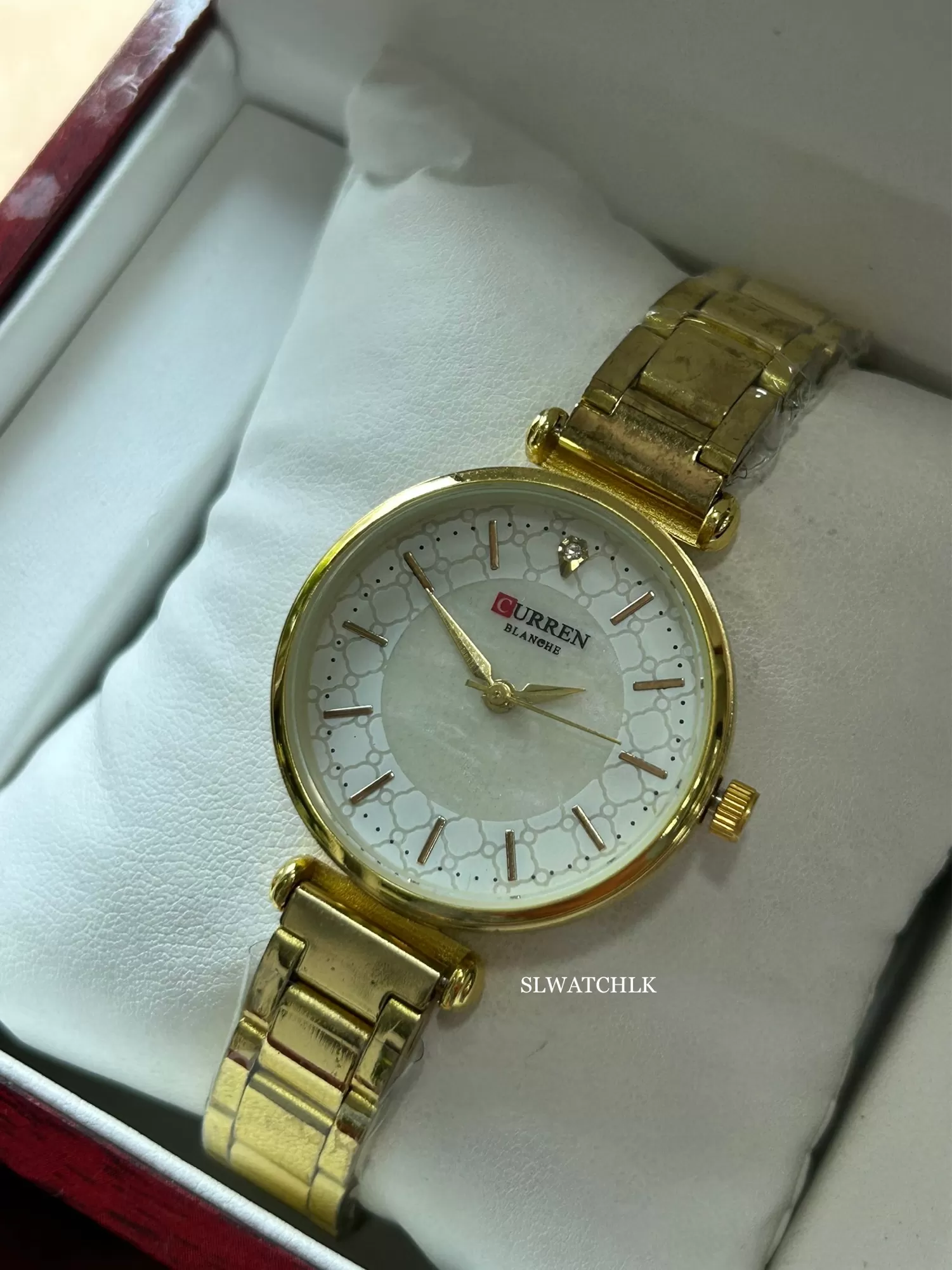 Curren Women Casual Gold Watch Gift