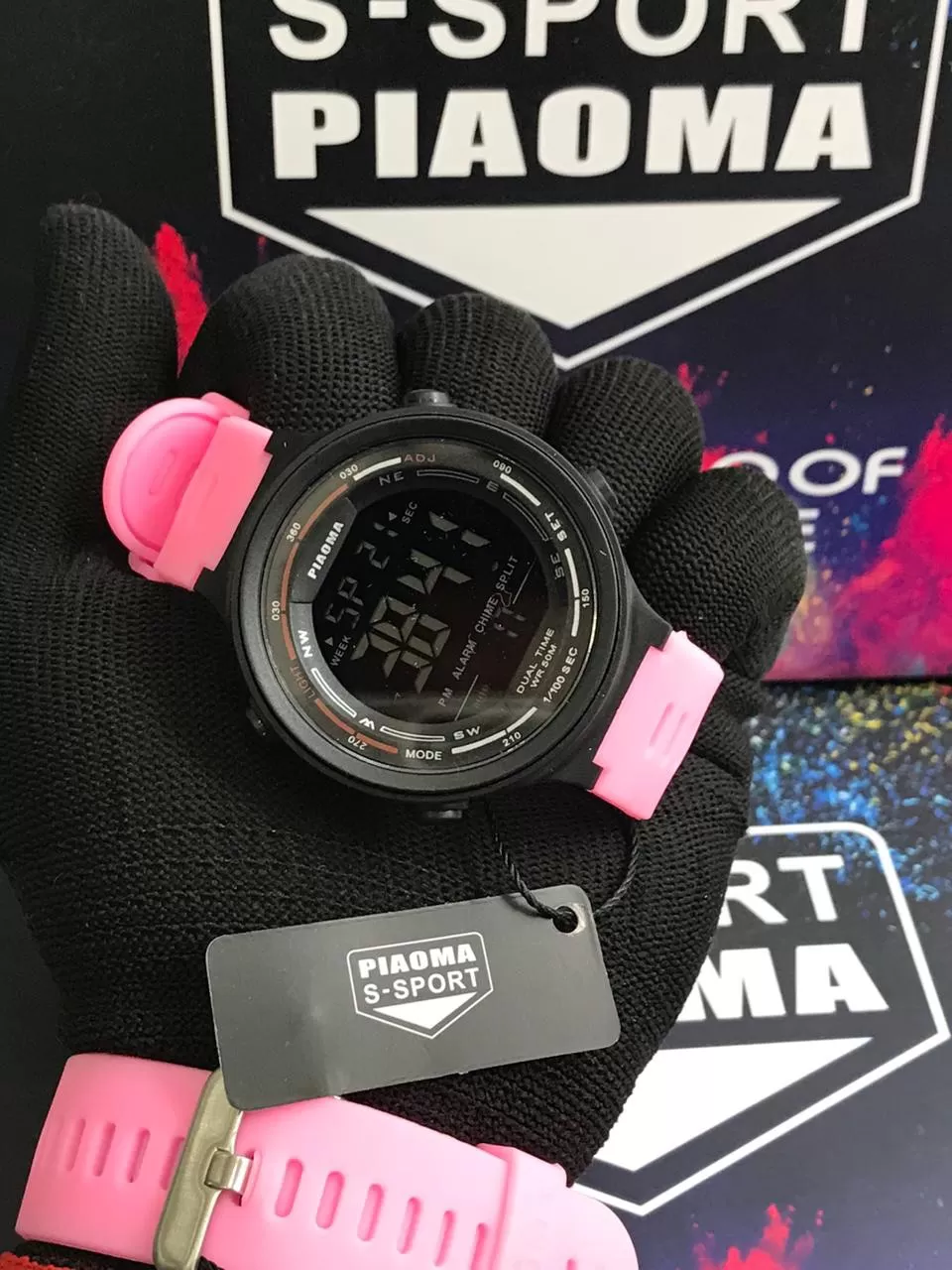 Piaoma Pink Boys & Womens Fashion Watch