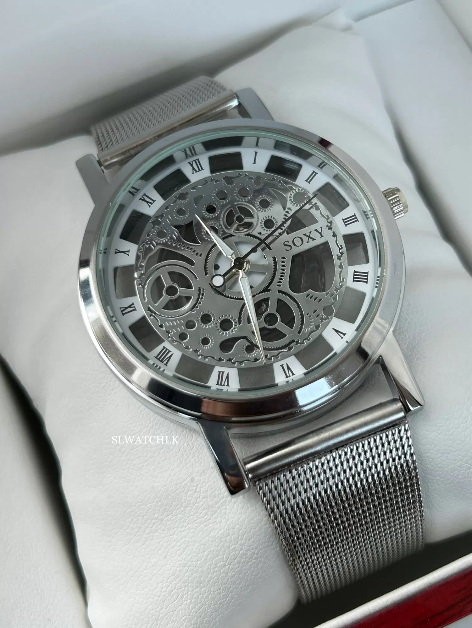 Silver Fashion Watch Boys
