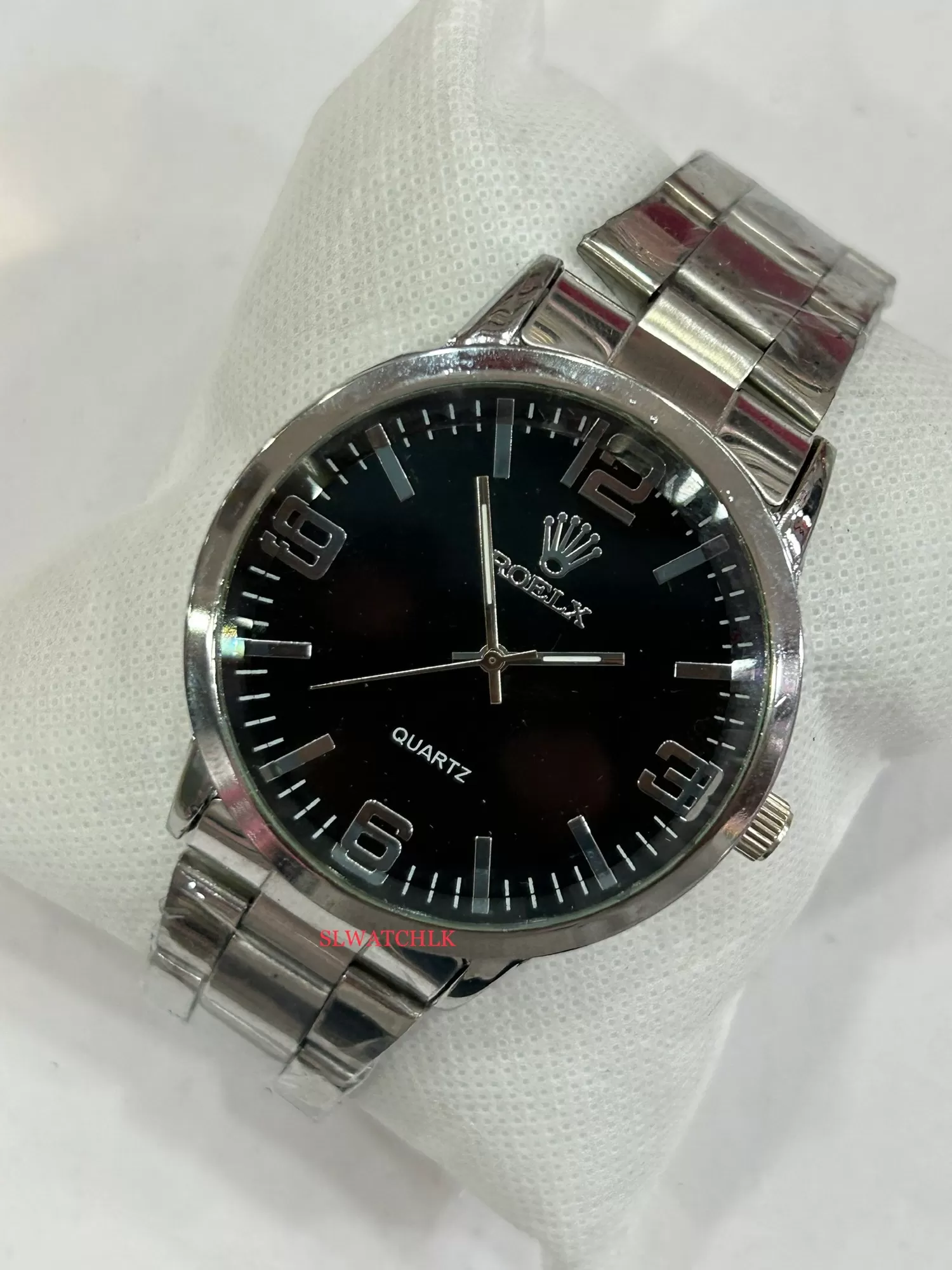 Silver Mens Watch New Fashion