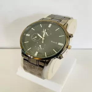 New Mens Fashion Wrist Watch Black