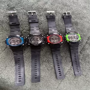 Generic Mens Electronic Watch Blue Face