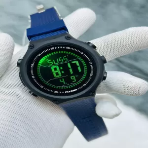 Generic Blue Sports Watch for Men & Boys with Battery Warranty