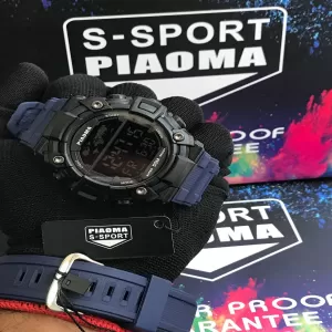 Piaoma Casual Mens Watch Dark Blue