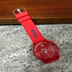 Generic Red Color Watch Mens Quartz Sport