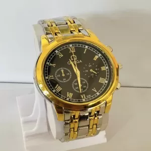 Generic Two Tone Mens Casual Watch