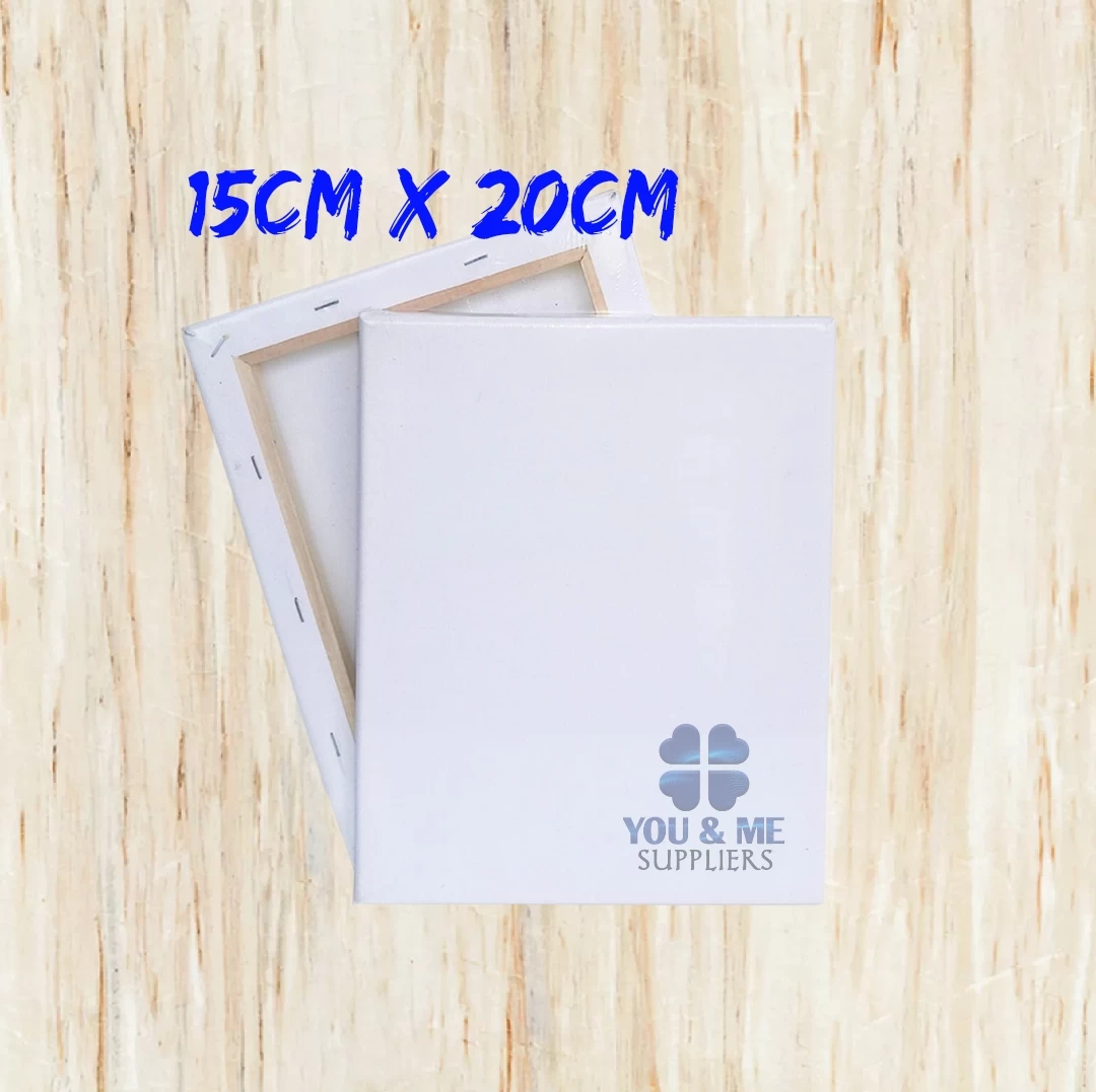 15cmX 20cm White Blank Artist Canvas Board - image 2
