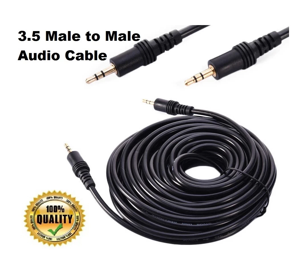 1.5M 3.5mm Jack Audio Cable 3.5 Male to Male AUX Cable