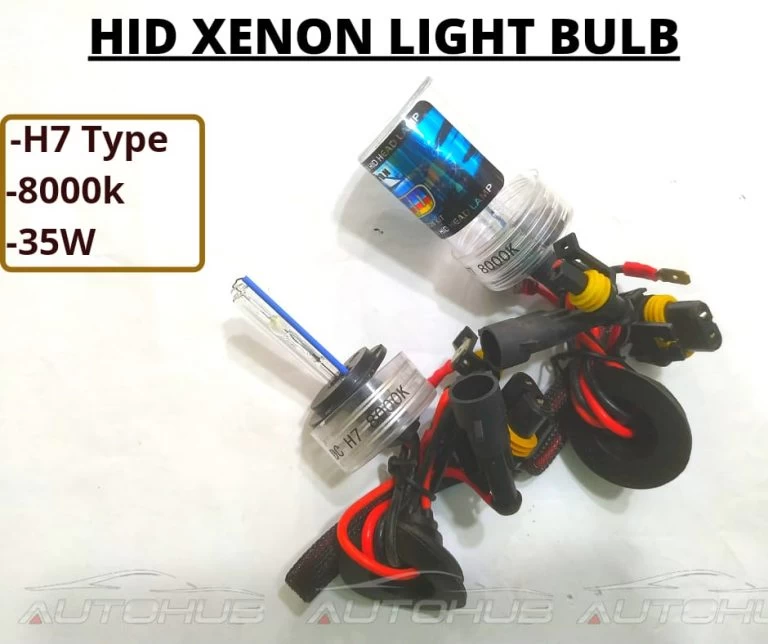 2PCS 35W HID Xenon Light Bulb H7