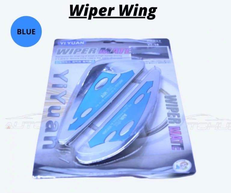 2Pcs Windshield Wiper Wing Cover Colour Light Blue