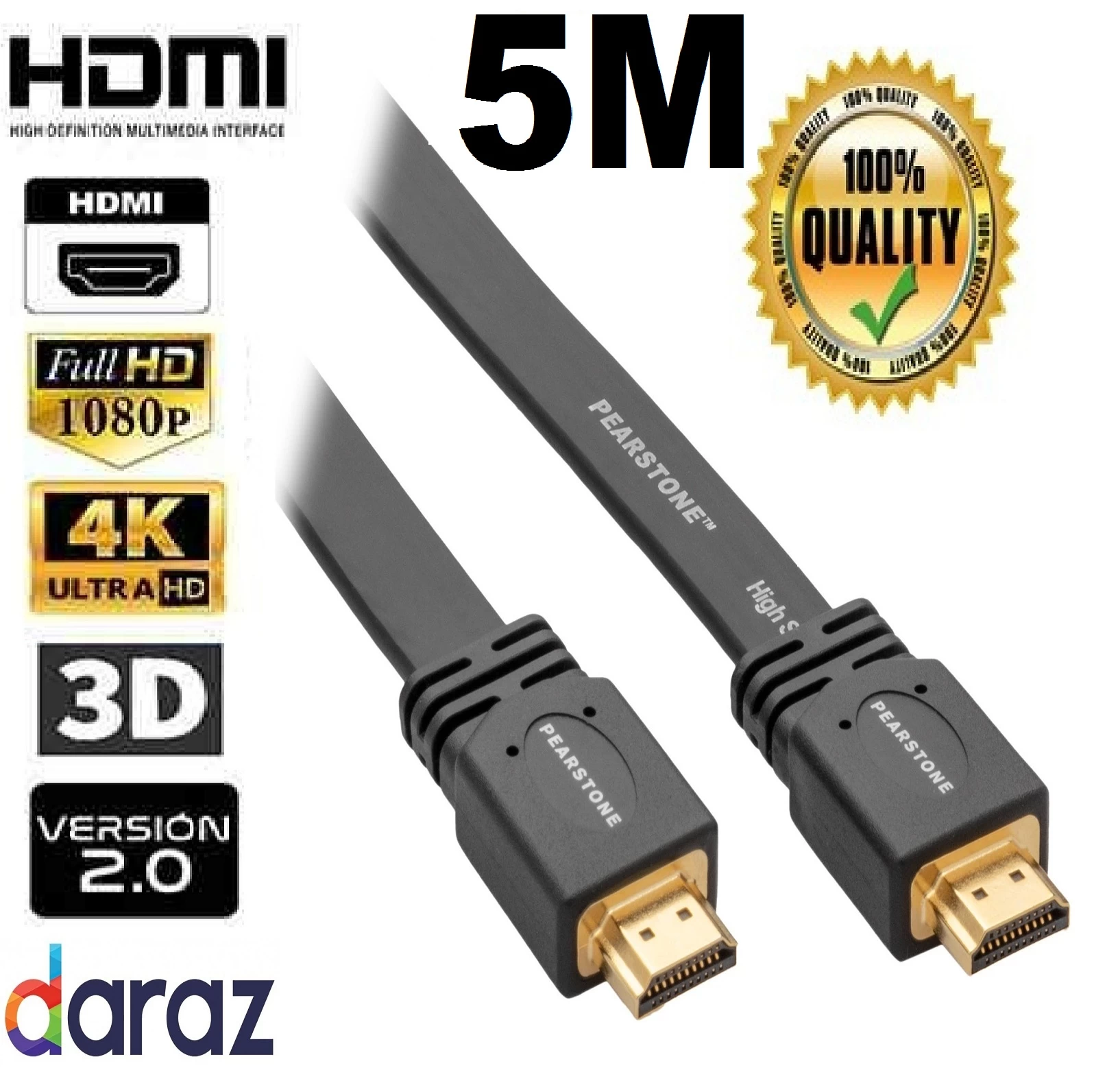 5M / 4K 1080P HDMI-compatible Cable HDMI to HDMI Cable