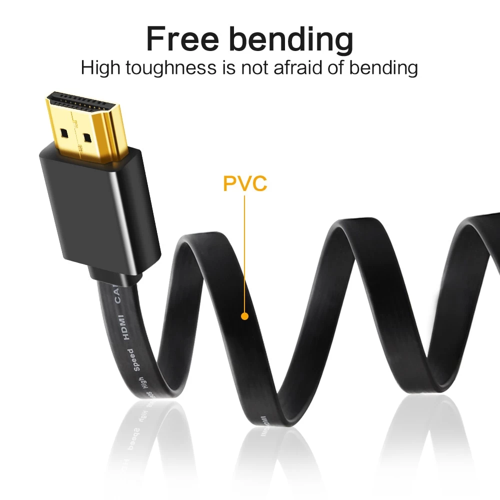 5M / 4K 1080P HDMI-compatible Cable HDMI to HDMI Cable - image 4