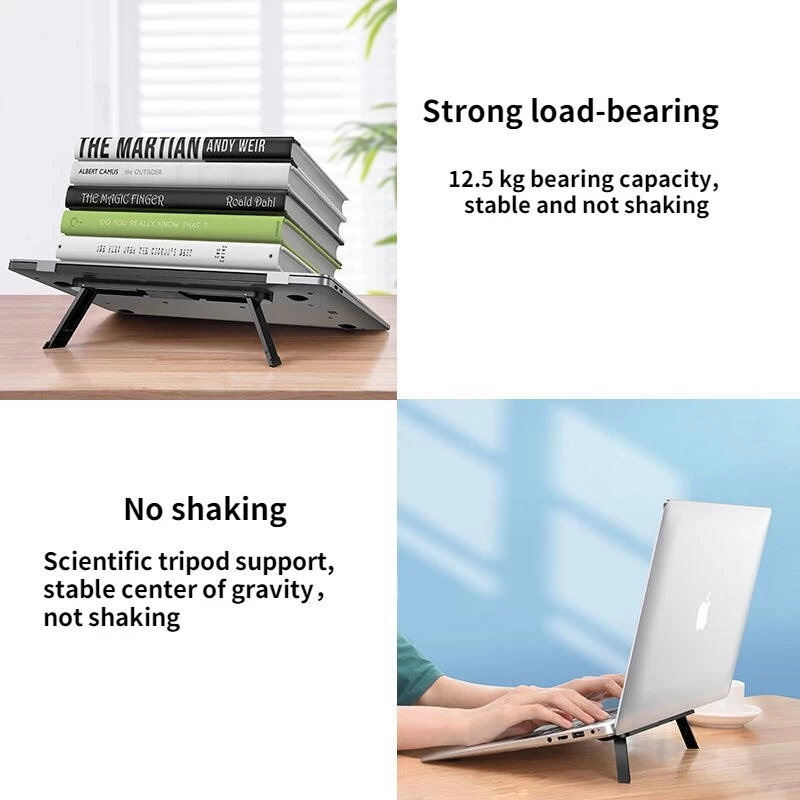 Adjustable Foldable Bracket Portable Laptop Stand - image 5