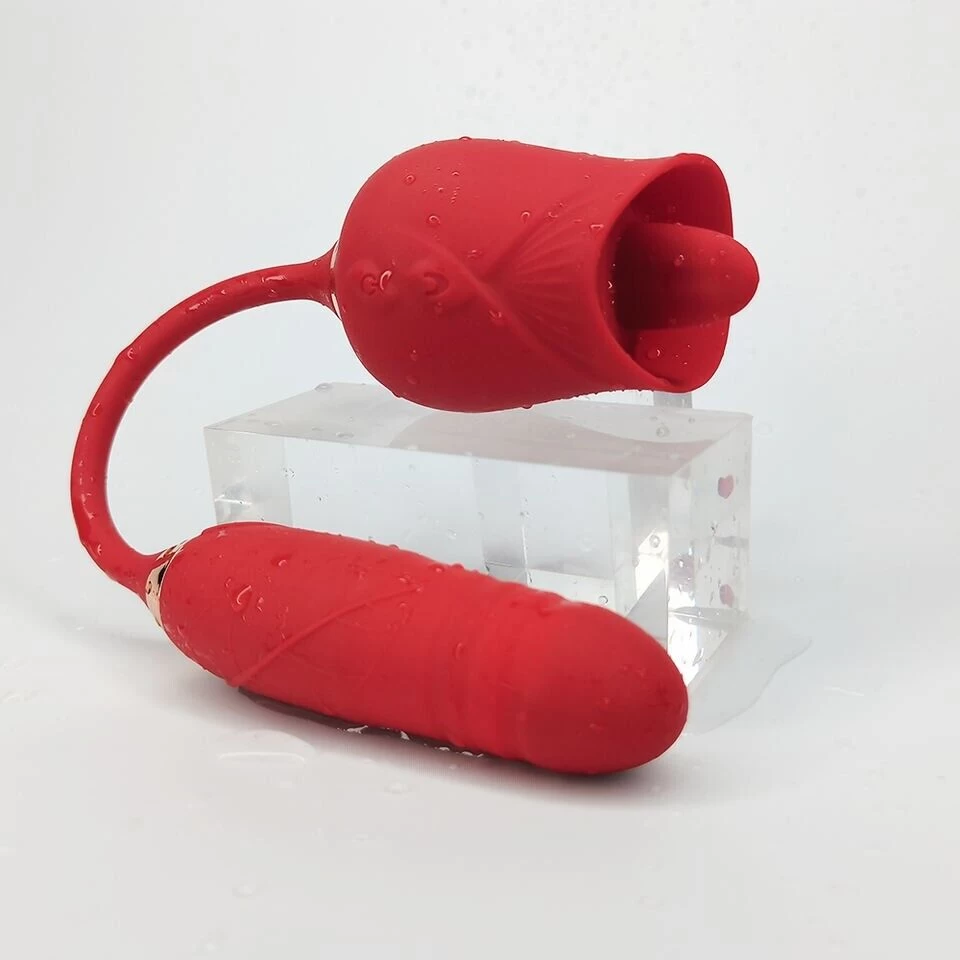 Bullet Licking & Thrusting G Spot Vibrator Anal Toys - image 6