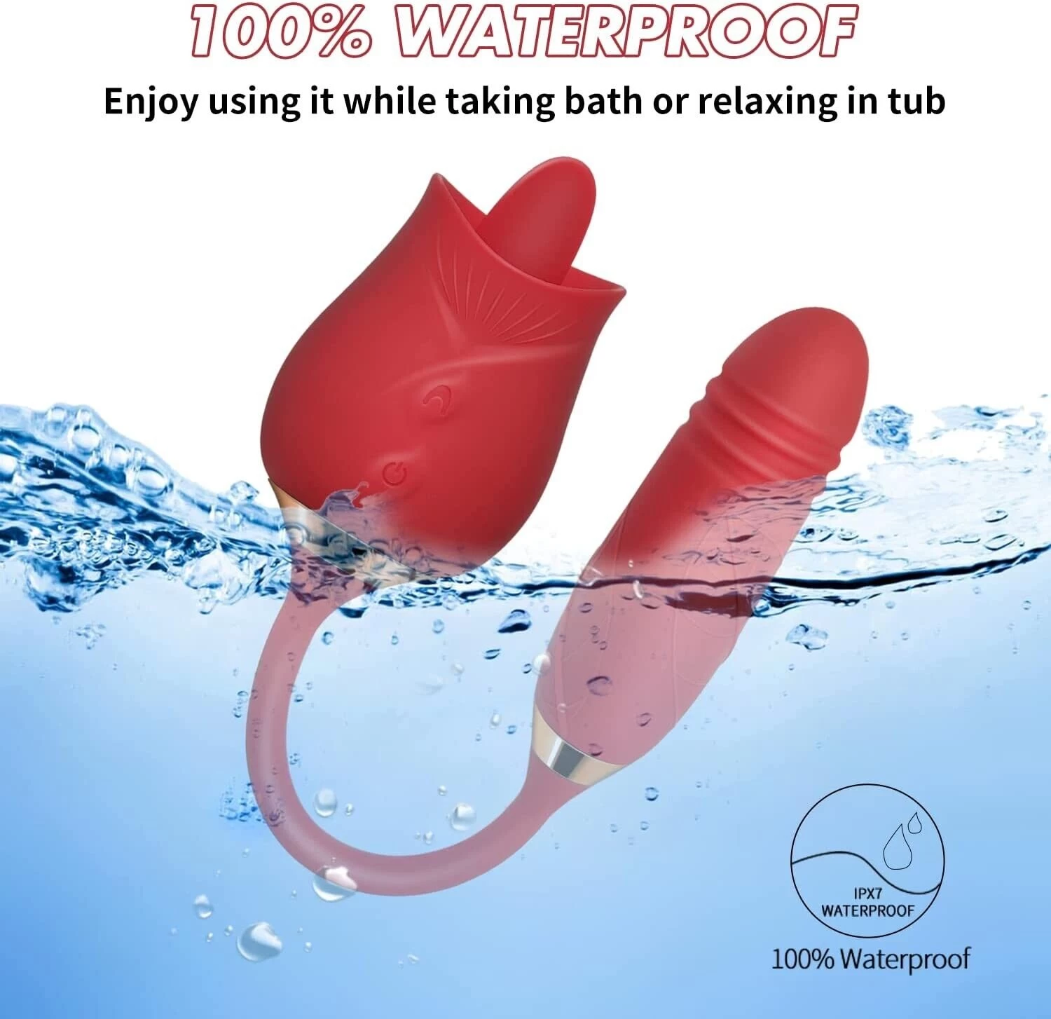Bullet Licking & Thrusting G Spot Vibrator Anal Toys - image 5
