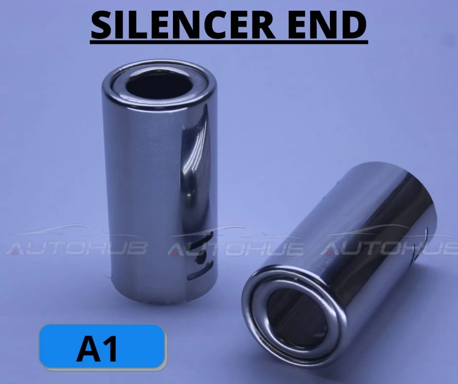 Car Universal Muffler Tip Silencer End Nickel
