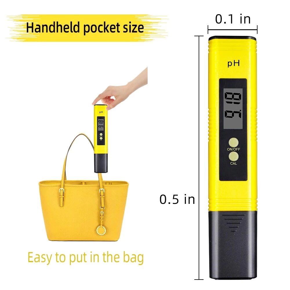 Digital pH Meter for Water Brewing Food with Battery - image 6