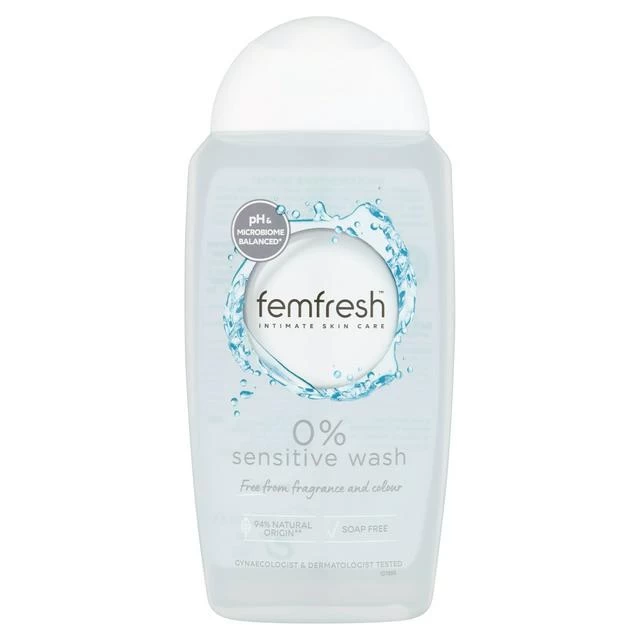 FEMFRESH Intimate 0% Sensitive Fragrance Wash 250ml