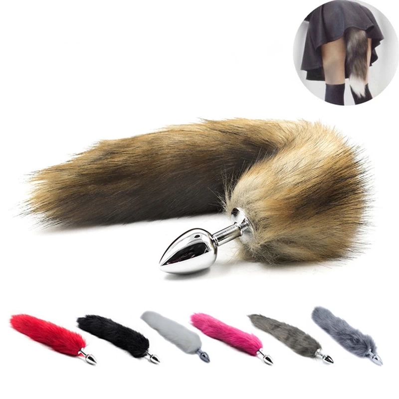 Fox Tail Anal Butt Plug Sex Toys - image 3