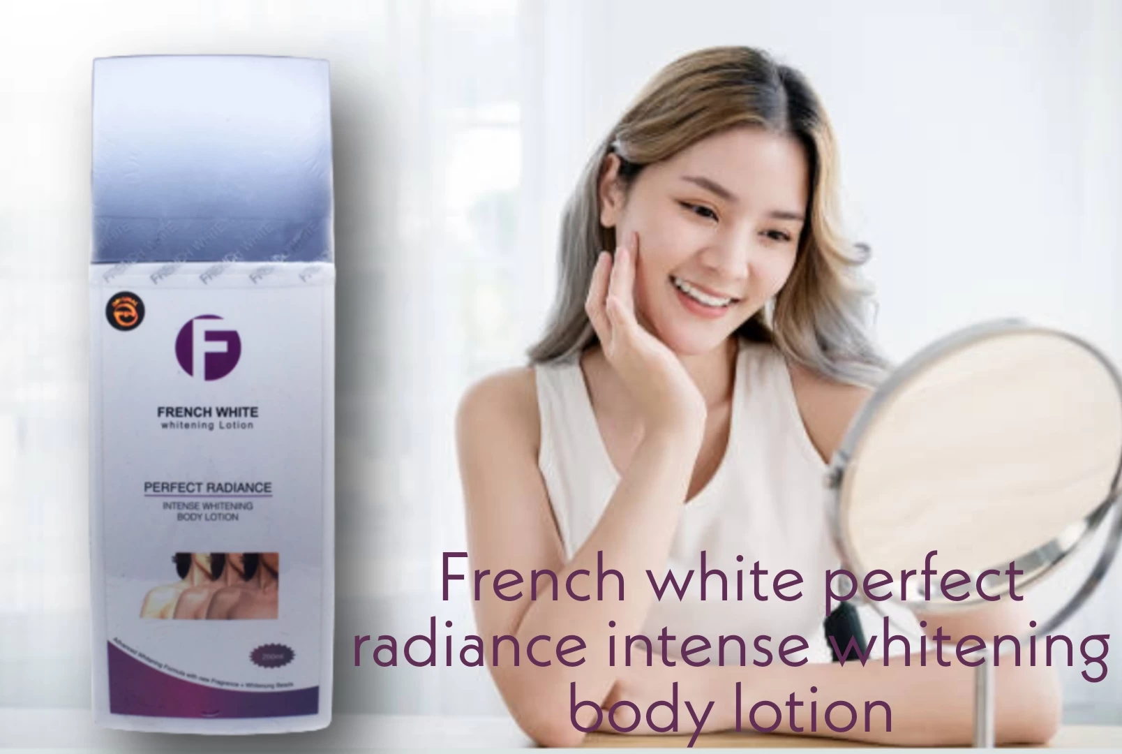 French White Perfect Radiance Whitening Body Lotion - image 2